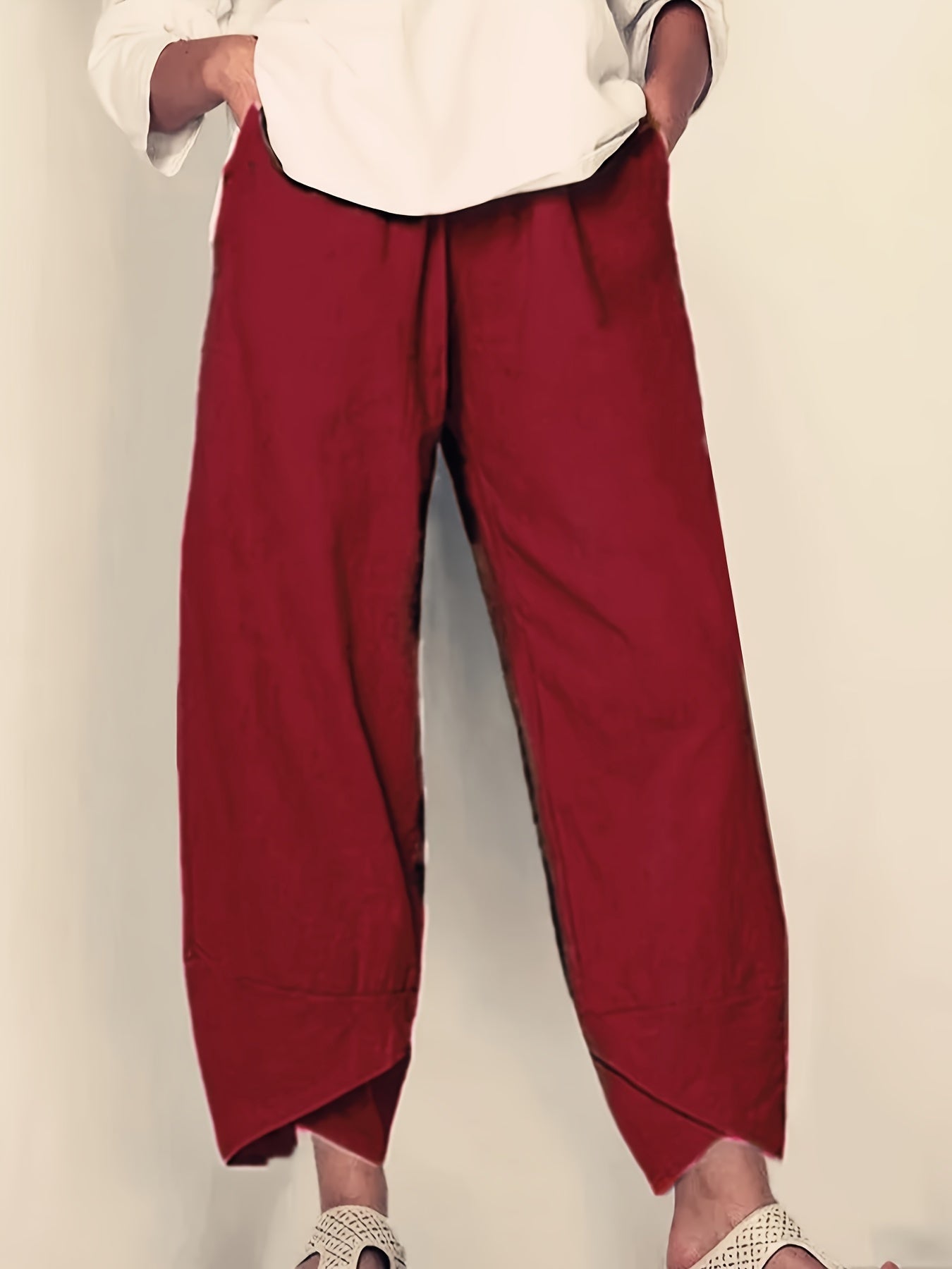 Judith - Elegant Comfortable Trouser With Sidepockets