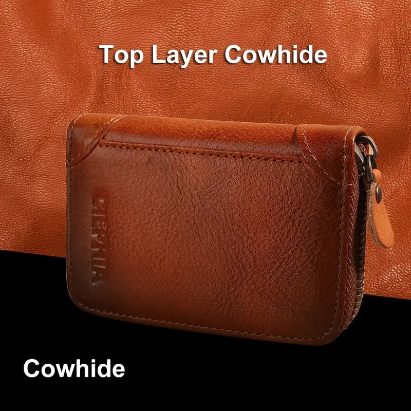 Leather RFID Blocking Wallets For Men | Stirling