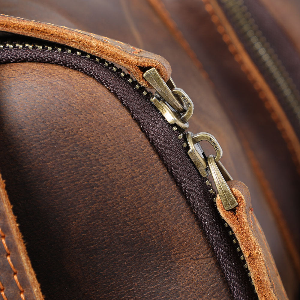 Leather Laptop Backpack | York