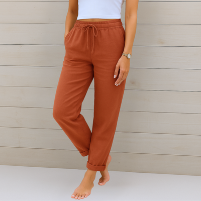 Maylora | Premium Breathable Linen Stretch Pants