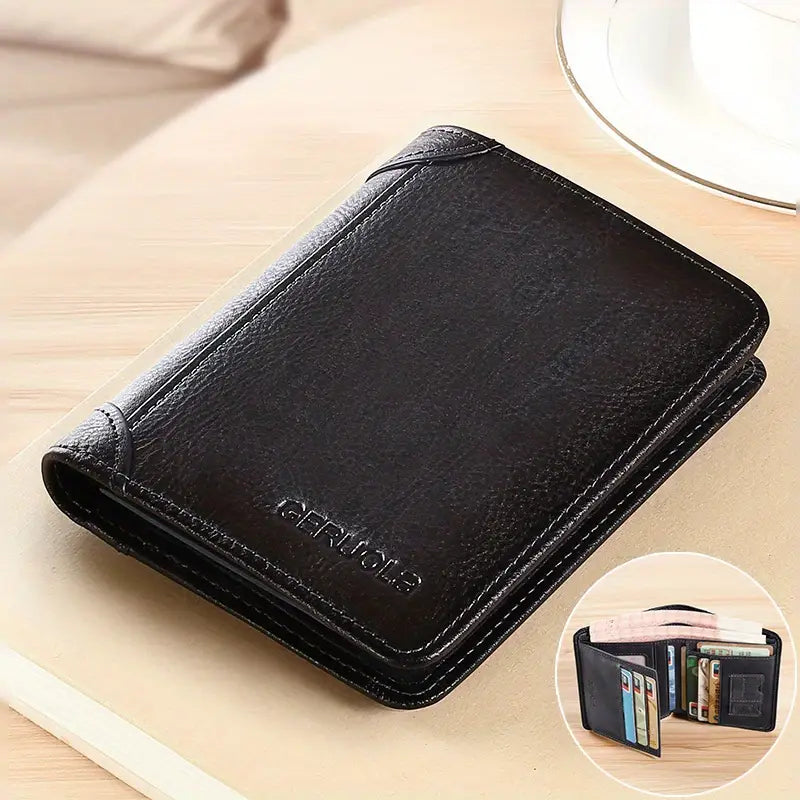 Men's RFID Blocking Slim Bifold Wallet | Mars