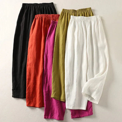 Tamara - Pack of 5 Lightweight Linen Pants
