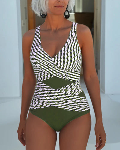 Liva | Elegant Cross-Over Swimsuit