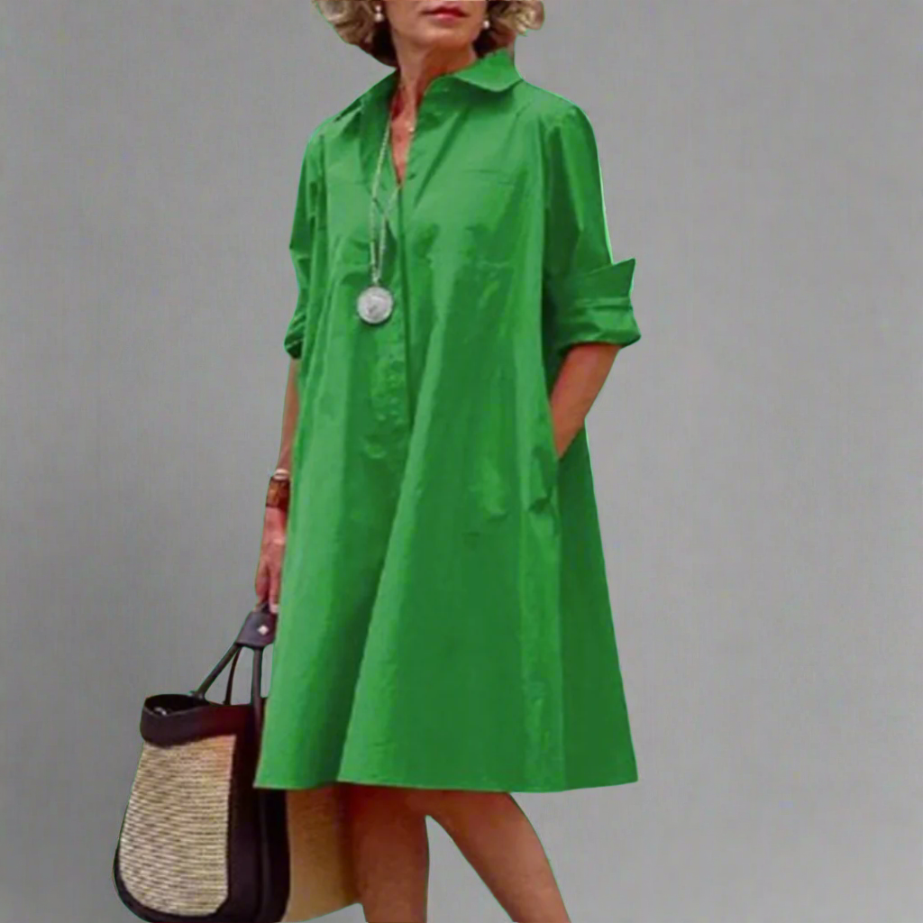 Bernadette™ | Elegant Midi Dress with Timeless Charm