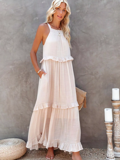 Darcey™ Ruffle Breeze Maxi Dress
