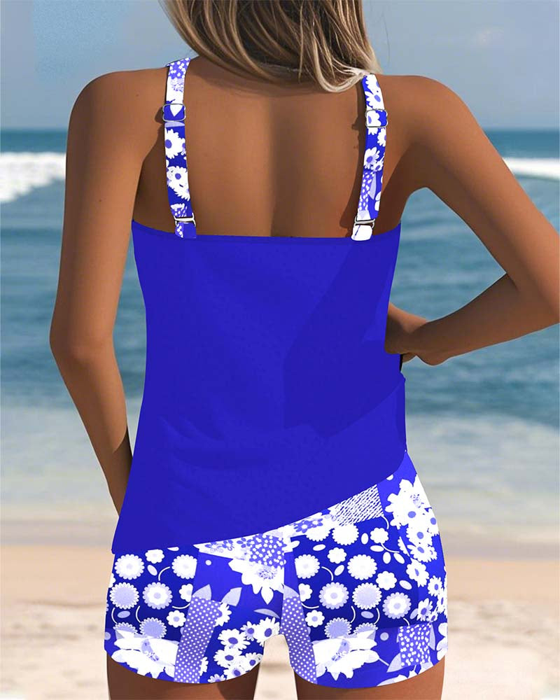 Colette | Printed Swimsuit Set