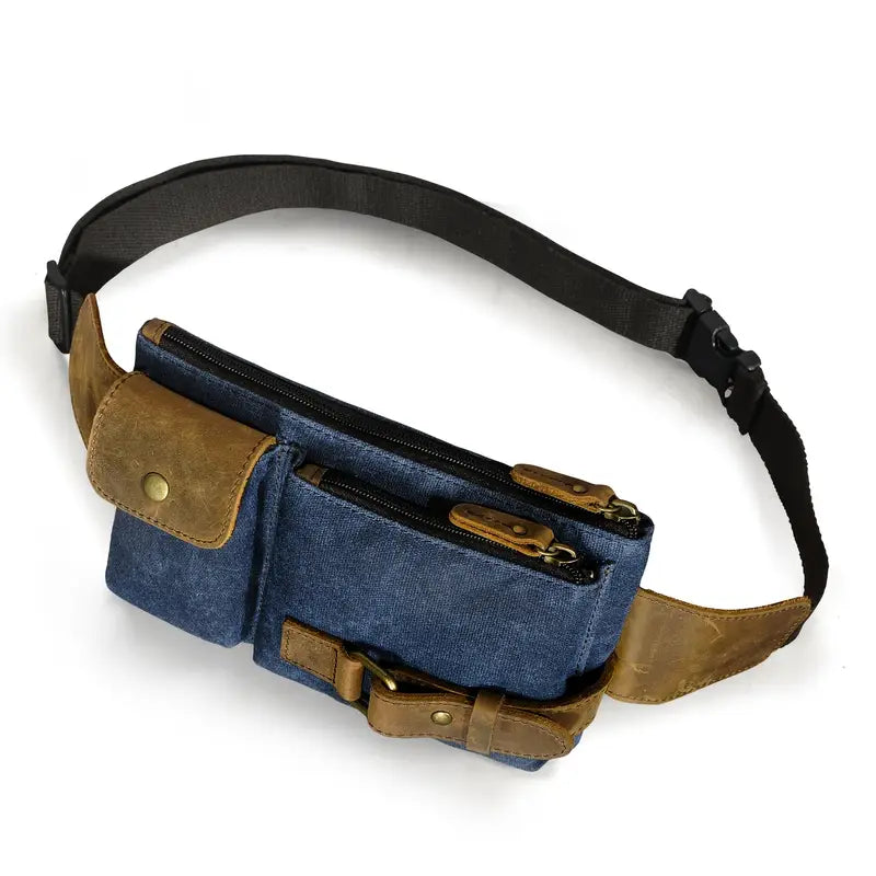 Vintage Leather Waist Bag | Zavier