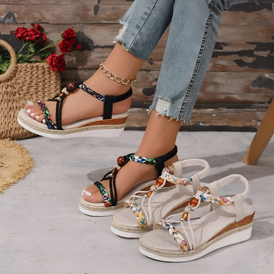 Evy - Elegant Wedge Summer Sandals