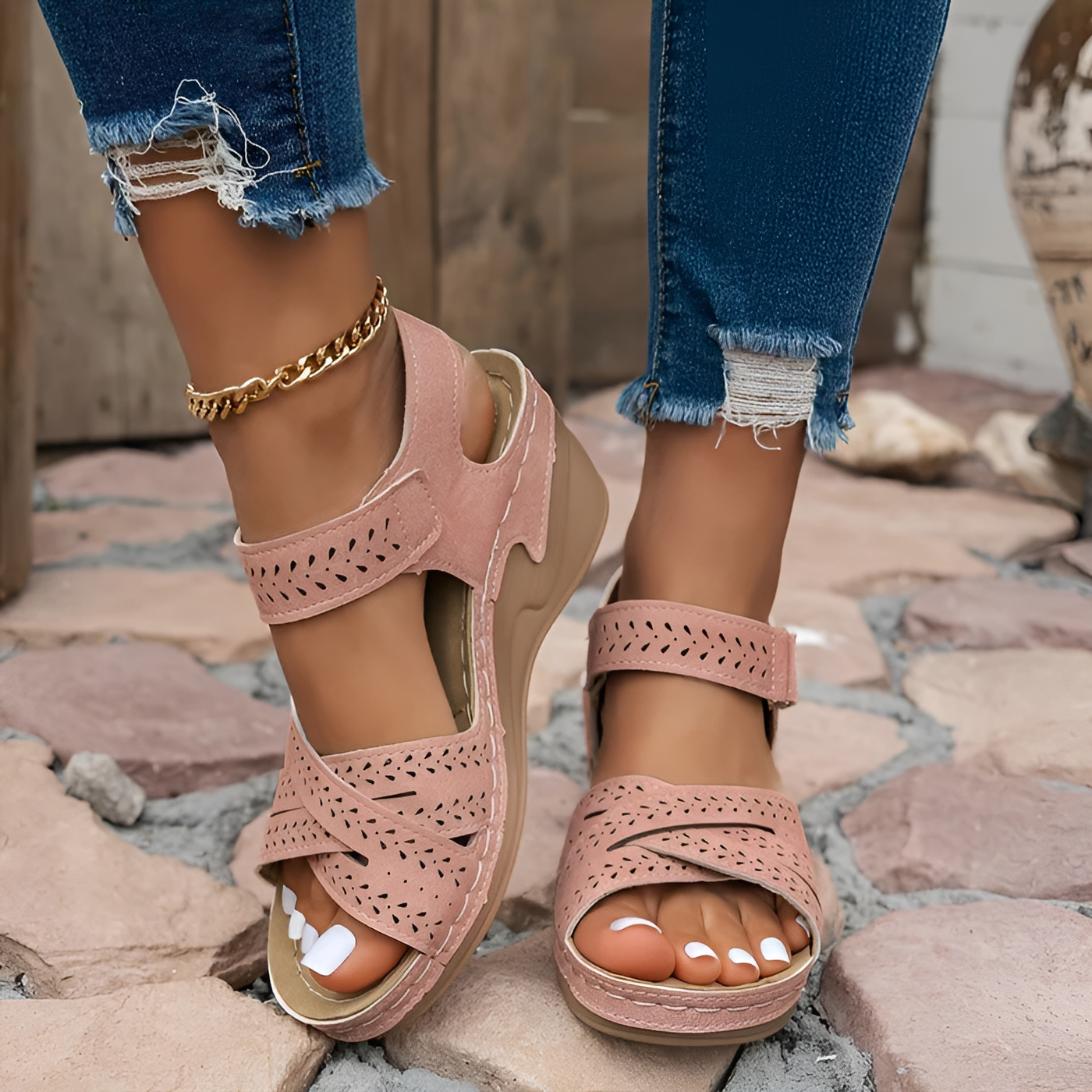Karina - Comfort Heeled Sandal