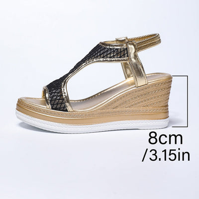 ELISABETTA|ORTHOPEDIC WEDGE SANDALS