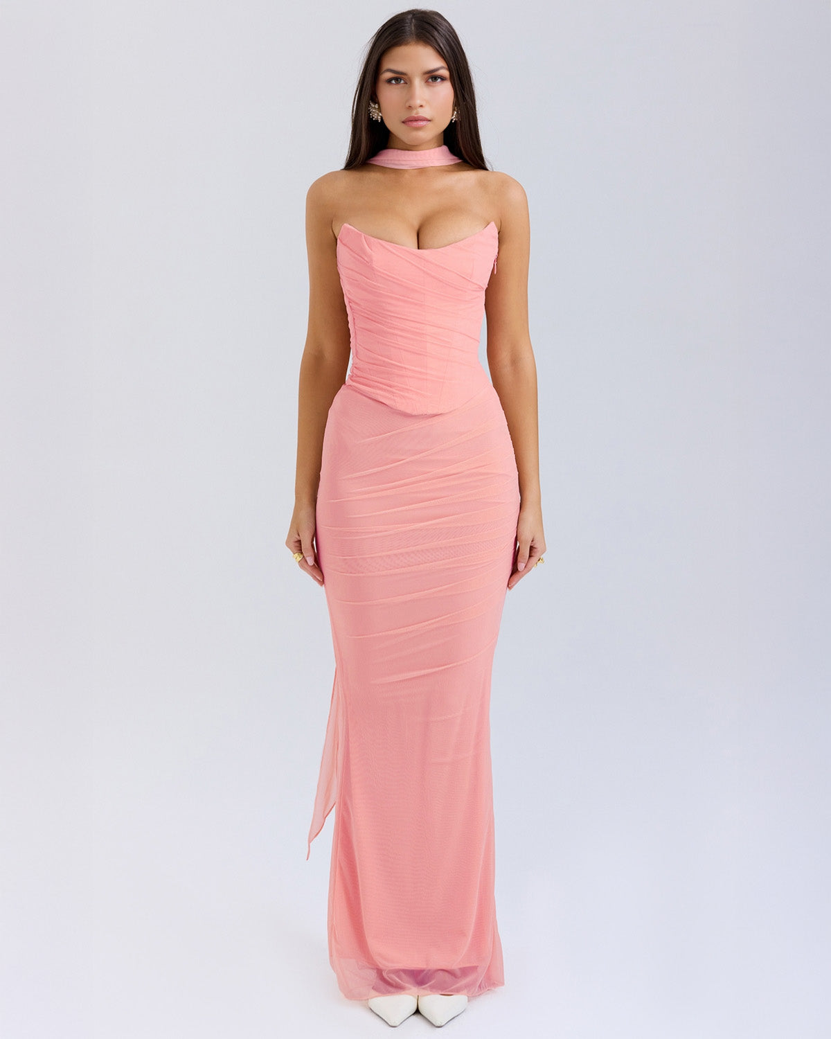 Malu – Pink Dress with Natural Charm