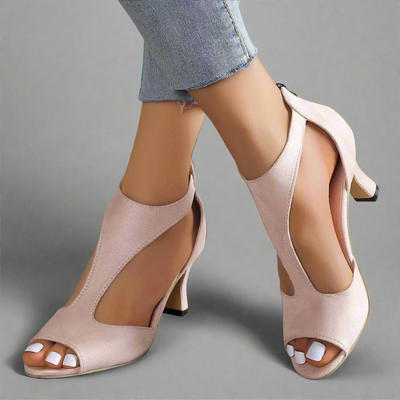 Heidrun | Elegant and comfortable heeled sandals