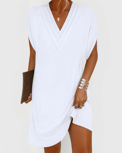 Amelia | Women’s Casual V-Neck Dress
