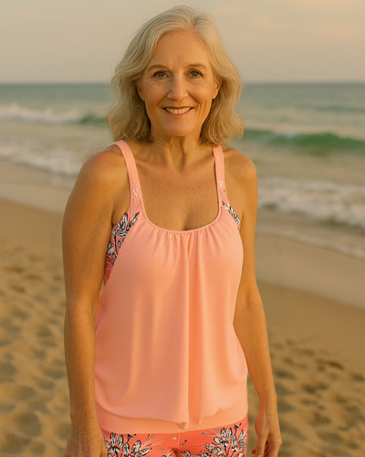 Sheila - Floral Print Classic Tankini