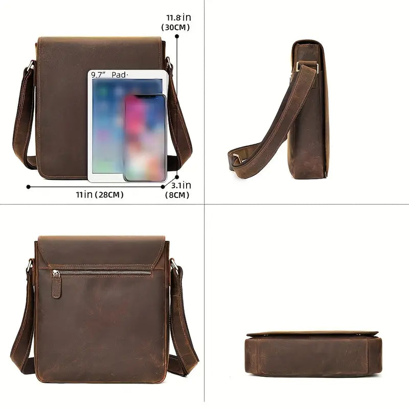 Leather Shoulder Bag | Ender