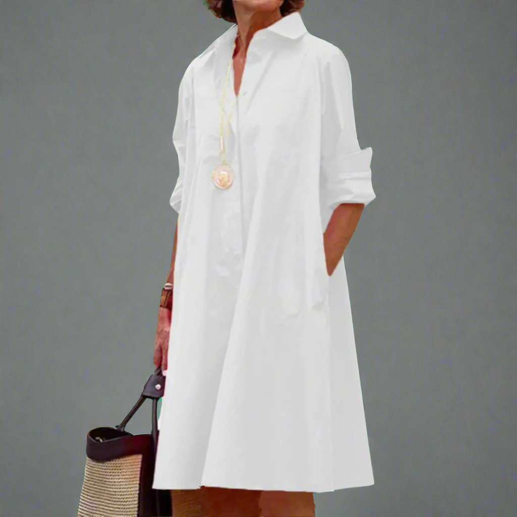 Waltraud™ | Elegant Premium Midi Dress for Timeless Style