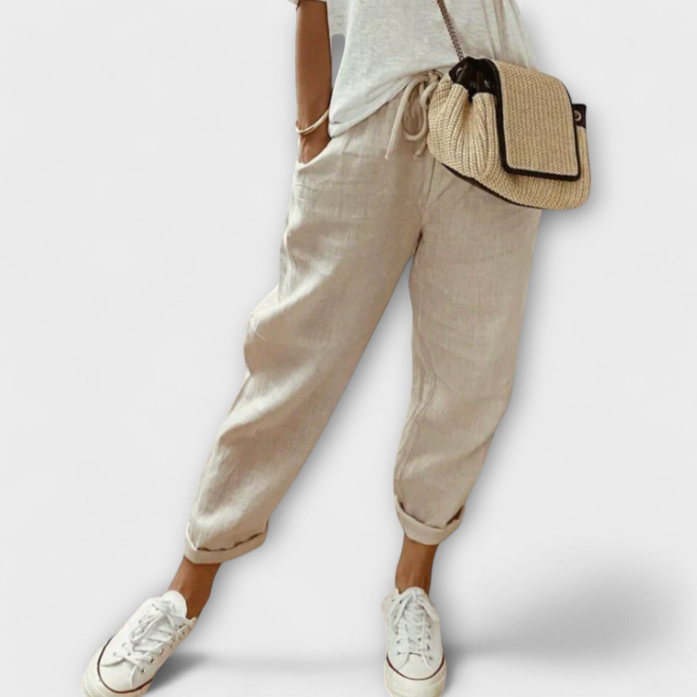 Bella - Stylish and relaxed linen trousers