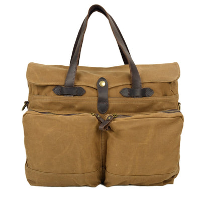 Canvas Shoulder Tote Bag | Evander