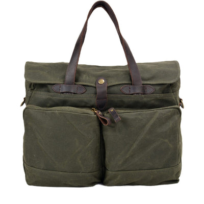Canvas Shoulder Tote Bag | Evander
