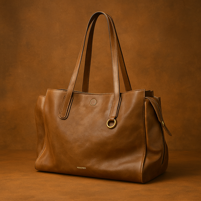 Leather Shoulder Bag | Ender