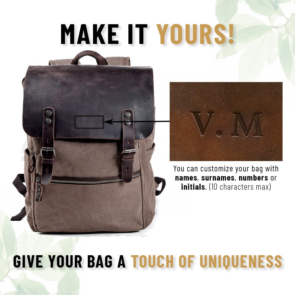 Cotton Canvas Backpack | Yale