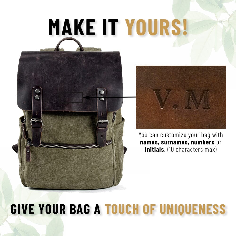 Cotton Canvas Backpack | Yale