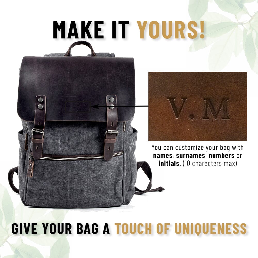 Cotton Canvas Backpack | Yale