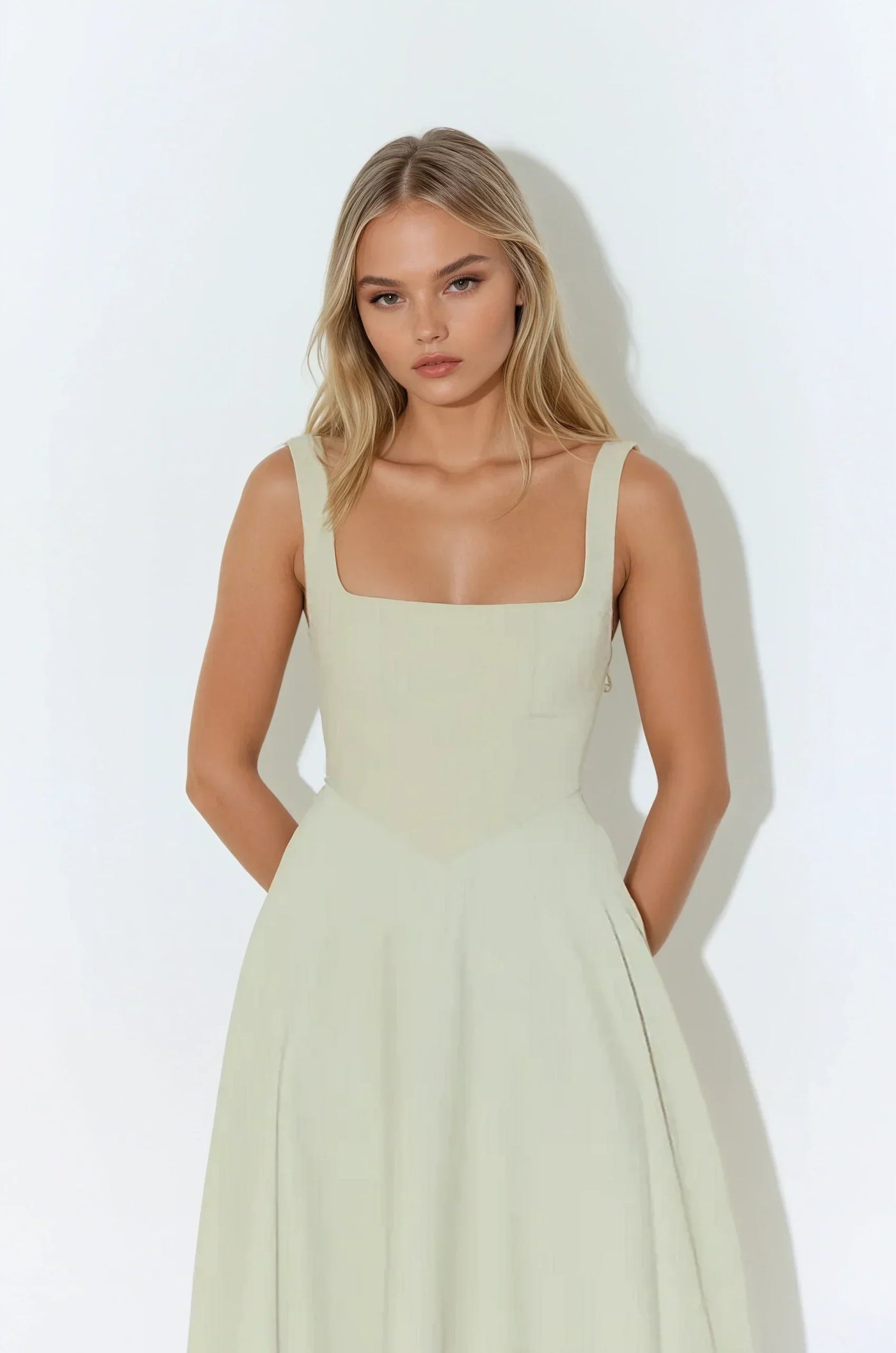 Mina - Long Dress with Adjustable Straps