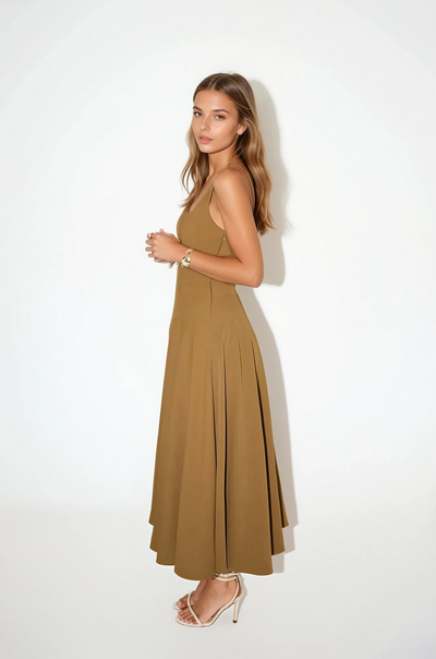 Mina - Long Dress with Adjustable Straps