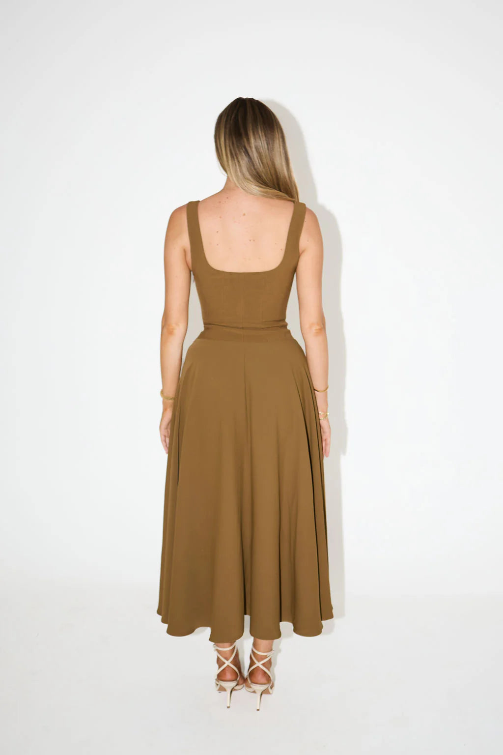 Mina - Long Dress with Adjustable Straps