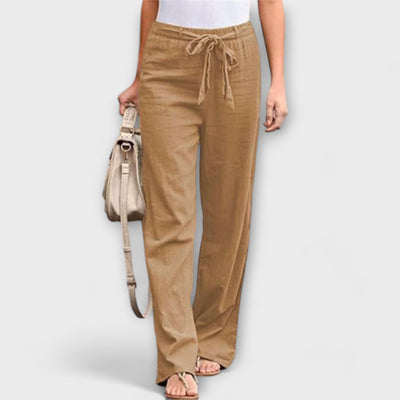 Lorena - Lightweight Linen Trousers