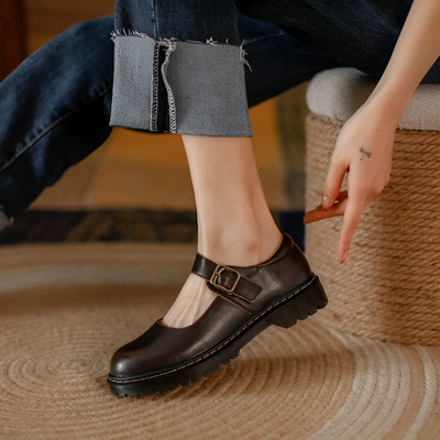 Jane - Classic Leather Shoes