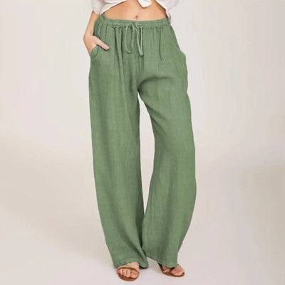 Julia - Comfortable Cotton Linen Pants