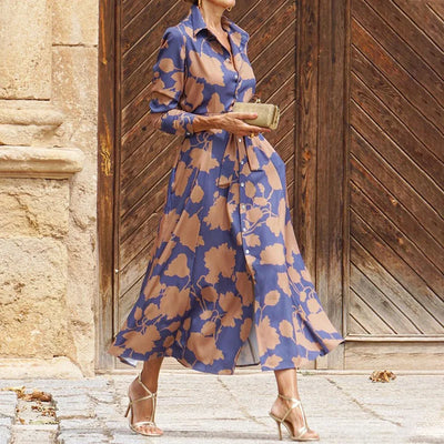 Diana - Elegant Dress with V-Neck