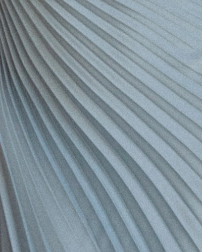 Delfina - Satin One-Shoulder Pleated Evening Dress