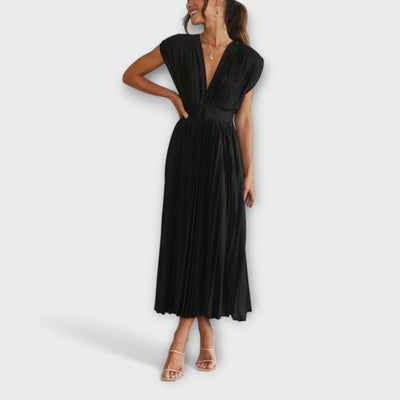 Maria - Stylish Pleated Dress