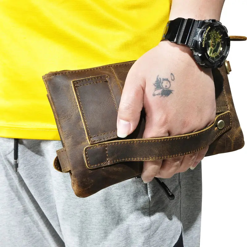 Vintage Leather Waist Bag | Zavier