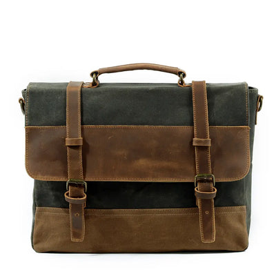 Waxed Canvas Messenger Bag | Phoenix