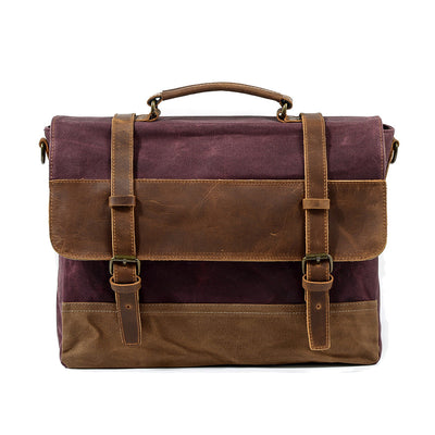 Waxed Canvas Messenger Bag | Phoenix