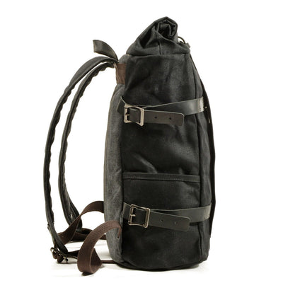 Canvas Motorcycle Backpack | Garrison