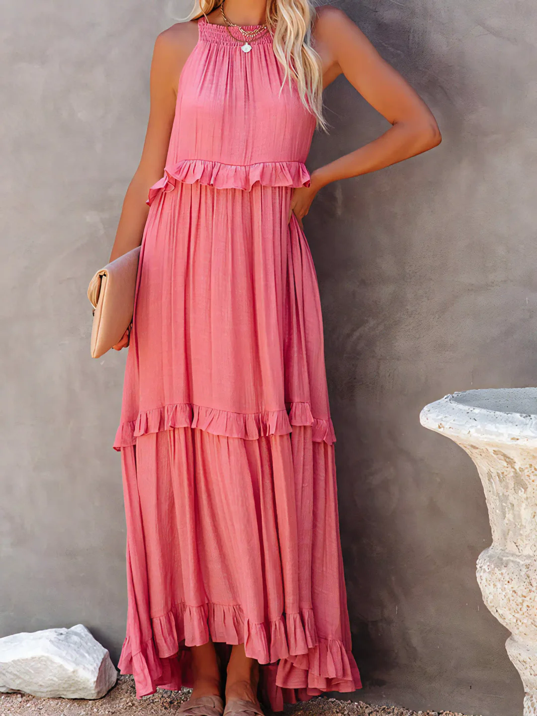 Darcey™ Ruffle Breeze Maxi Dress