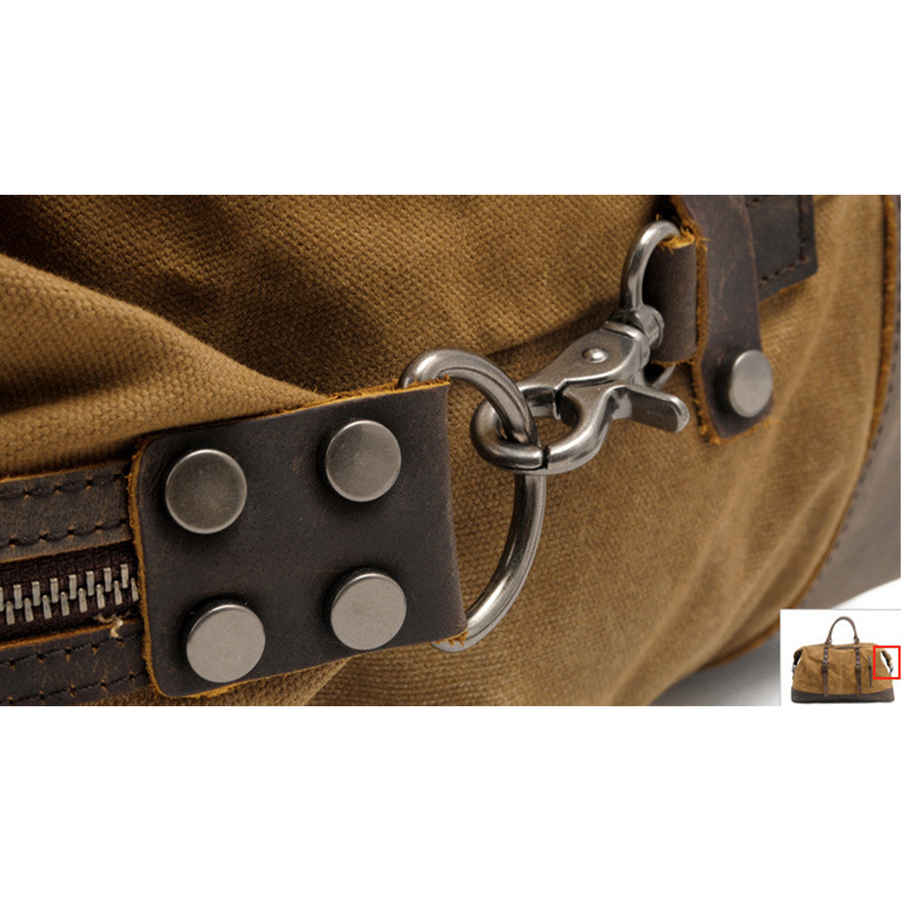 Canvas Duffle Bag | Timber