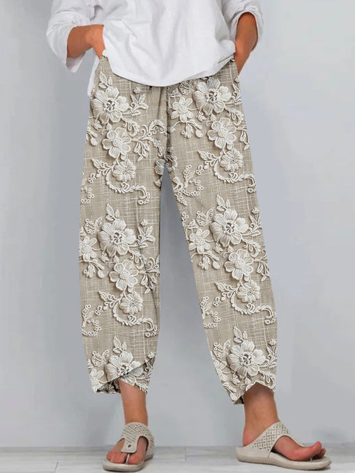 Abigail™ - Relaxed Printed Pants