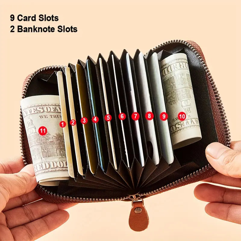 Leather RFID Blocking Wallets For Men | Stirling