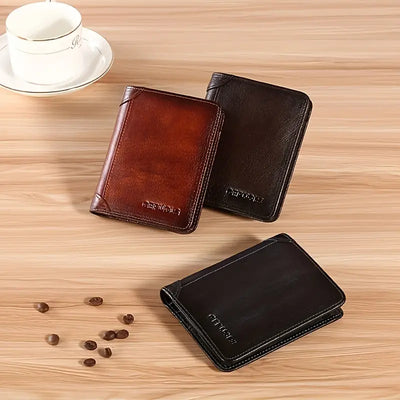 Men's RFID Blocking Slim Bifold Wallet | Mars