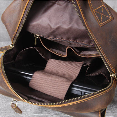 Tan Leather Backpack | Corbinian