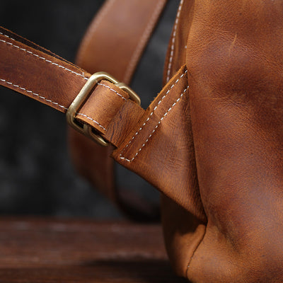 Leather Knapsack | Weston