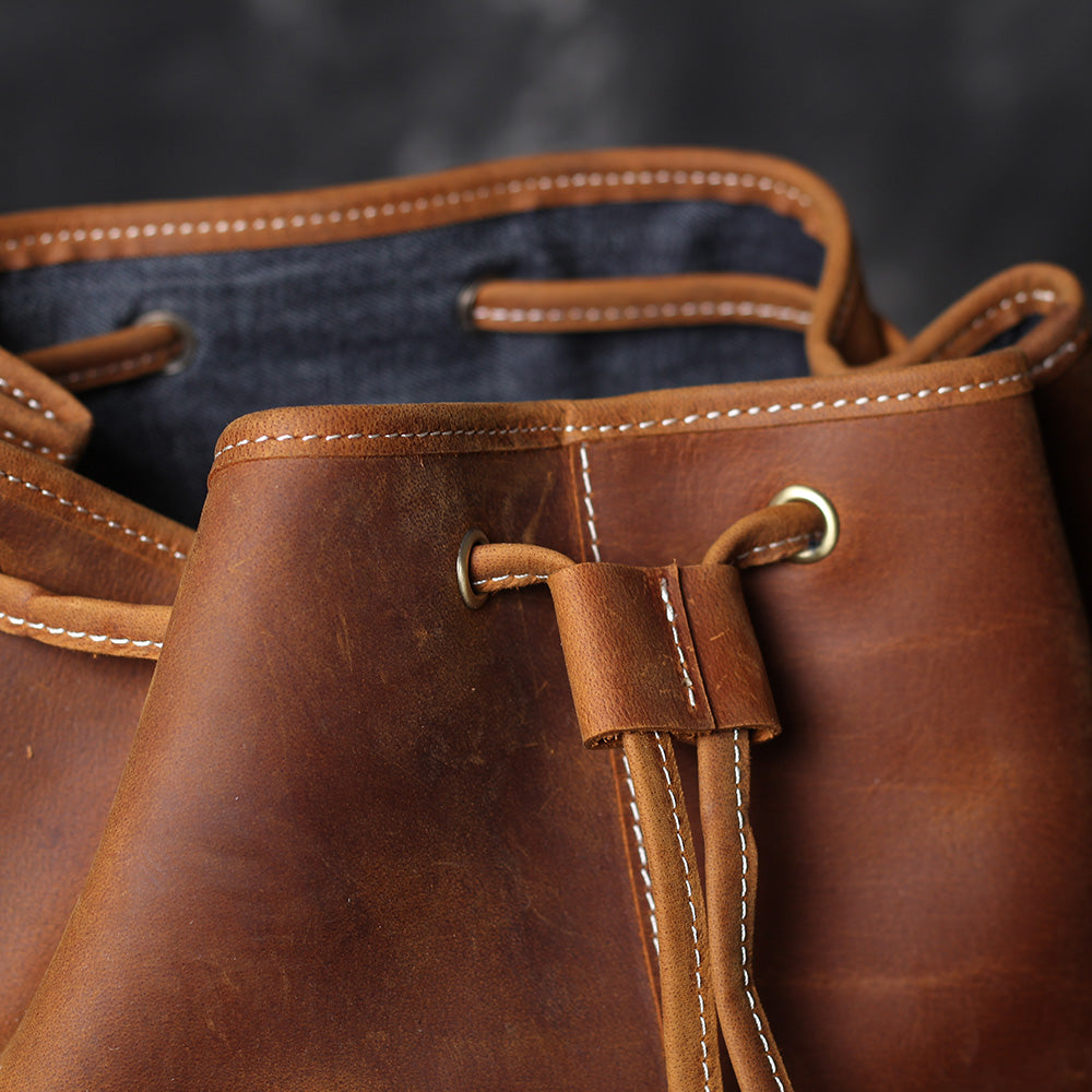 Leather Knapsack | Weston