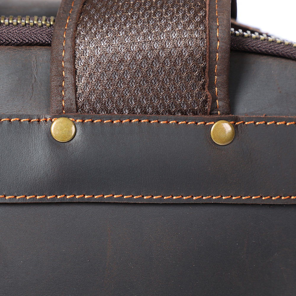 Leather Laptop Rucksack | Yates