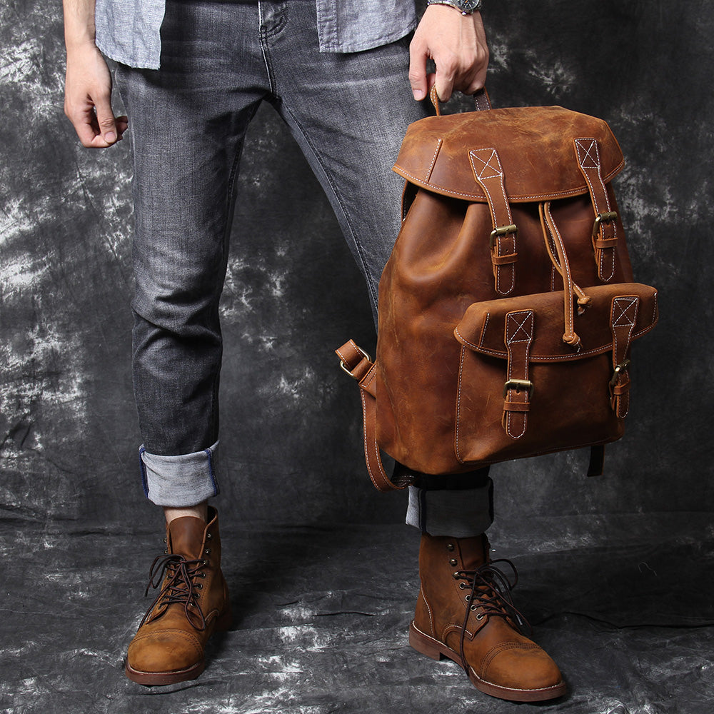Leather Knapsack | Weston